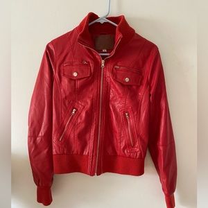 It's a leather jacket